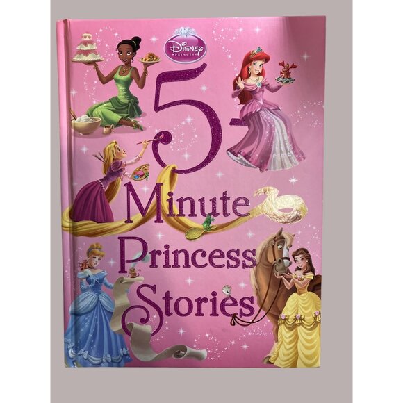 5-Minute Princess Stories By Disney Press Hardcover Childrens Book - Picture 1 of 16